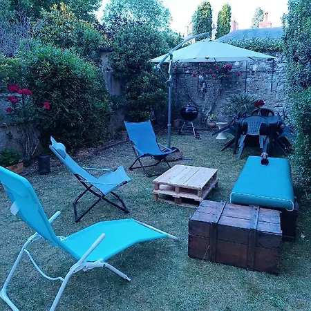 : En Centre Avec Jardin شقة *